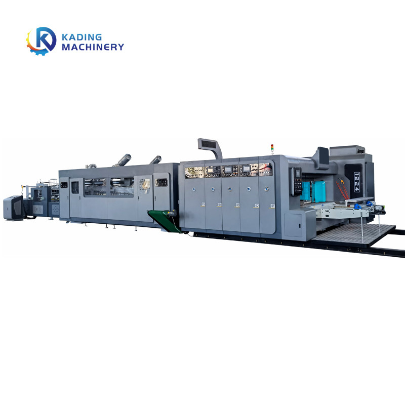 Автоматическая питаясь папка Gluer FFG Flexo 3/5 курсирует рифленый картон с прорезать вырезывания плашки