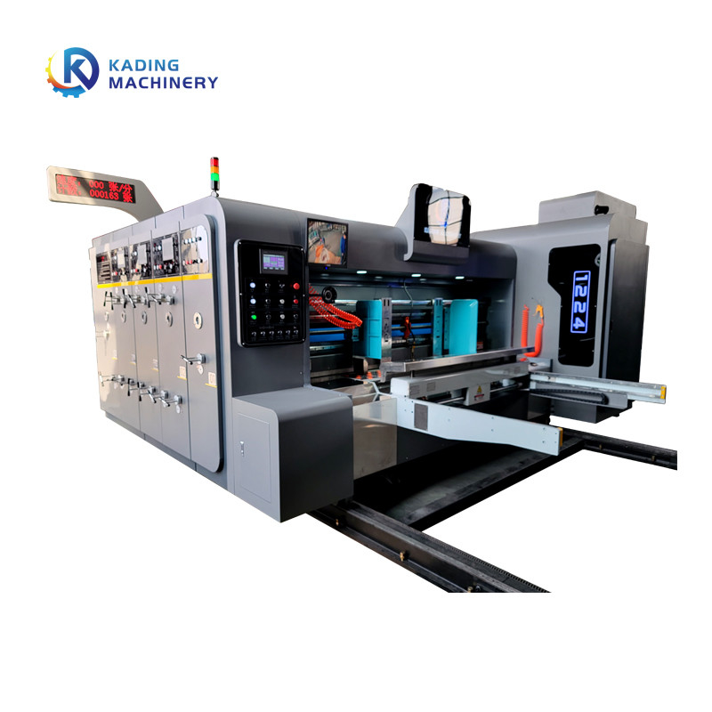 Автоматическая питаясь папка Gluer FFG Flexo 3/5 курсирует рифленый картон с прорезать вырезывания плашки