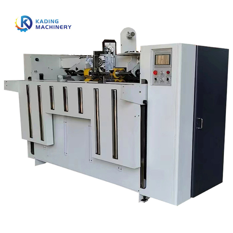 PLC компьютеризировал машину рифленой коробки шить для рифленой коробки с поднимаясь платформой