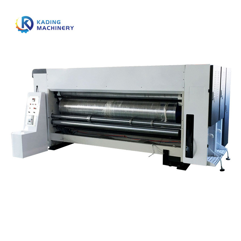 Печатная машина коробки Flexo 3ply для рифленого картона с окном чернил