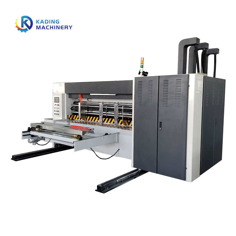 Печатная машина коробки Flexo 3ply для рифленого картона с окном чернил