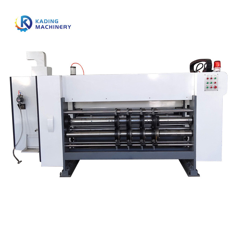 Печатная машина коробки Flexo 3ply для рифленого картона с окном чернил