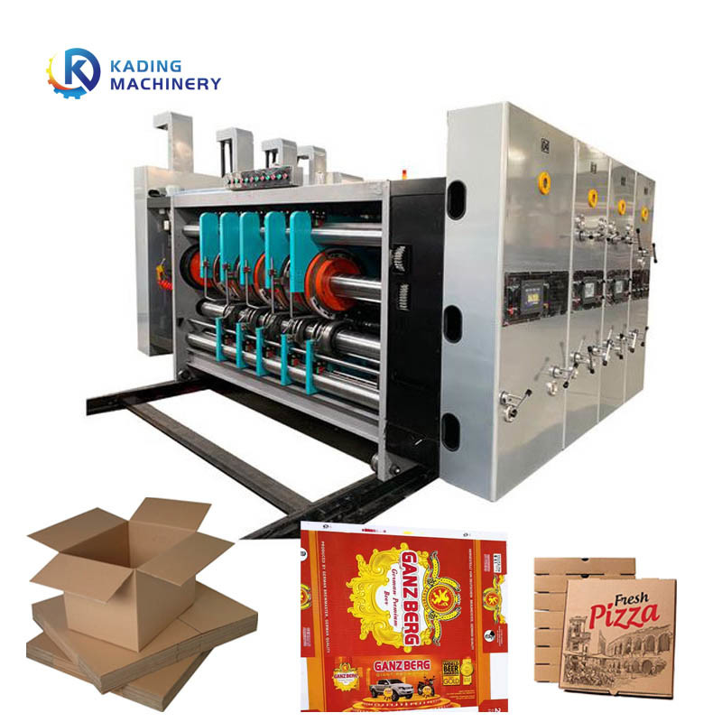 Машины для печати на водной основе с чернилами Flexo Corrugated Box