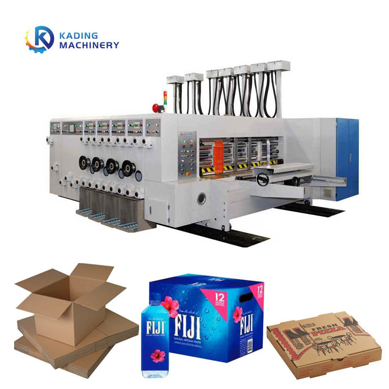 Машины для печати на водной основе с чернилами Flexo Corrugated Box
